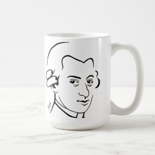 Wolfgang- Amadeus MozartTasse Kaffeetasse
