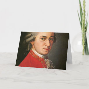 Wolfgang Mozart Karte