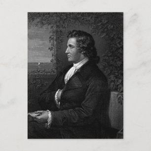 Wolfgang von Goethe Postkarte