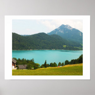 Wolfgangsee See Poster