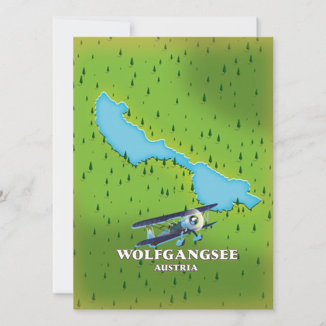 Wolfgangsee-Seeblick (Vorderseite)