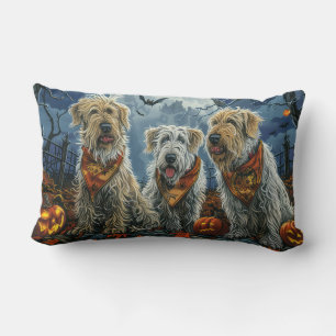 Wolfhound Halloween Spooky Lendenkissen