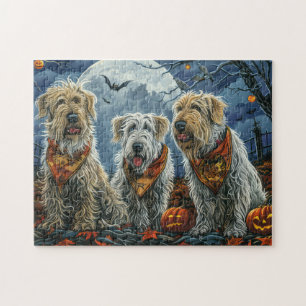 Wolfhound Halloween Spooky Puzzle