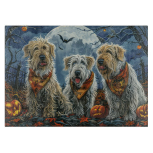 Wolfhound Halloween Spooky Schneidebrett