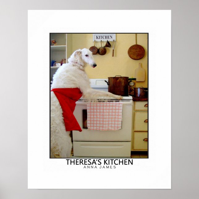 Wolfhound Puck Poster für Frame (Vorne)