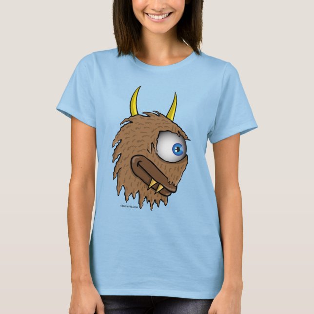 Wolfie von TheBioBots.com T-Shirt (Vorderseite)
