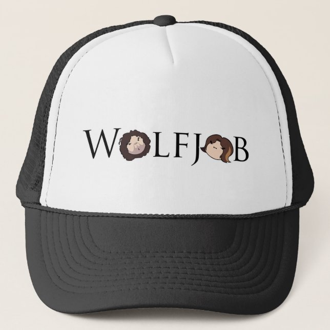 Wolfjob Truckerkappe (Vorderseite)
