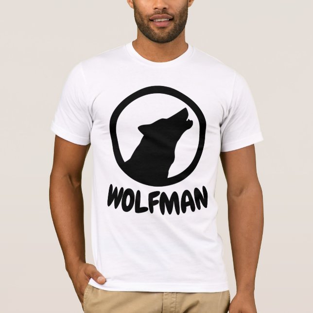 WOLFMAN Funny Men-T - Shirt (Vorderseite)
