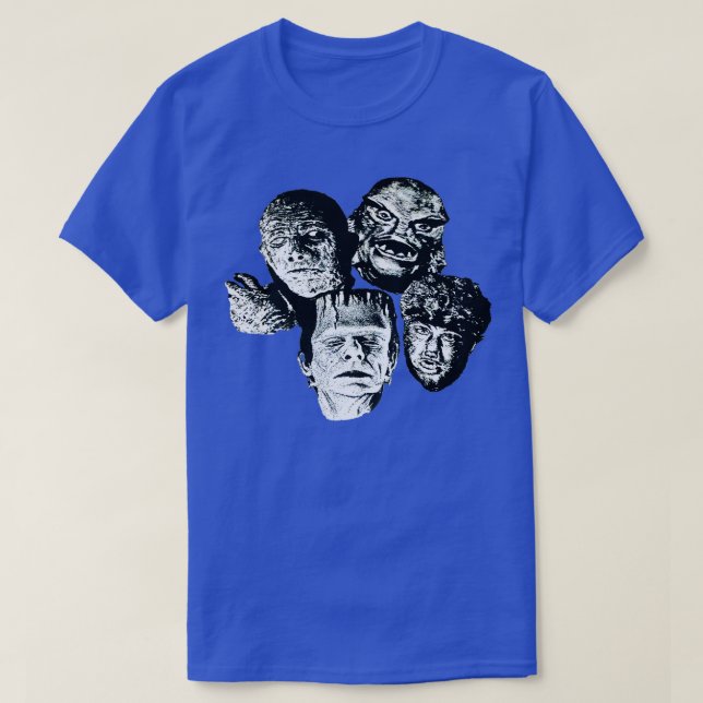 Wolfman The Mummy GillMan T-Shirt (Design vorne)