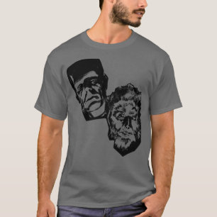 Wolfman Werewolf Vintag Horror Poster T-Shirt
