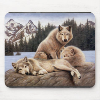 WolfMausunterlage Mousepad