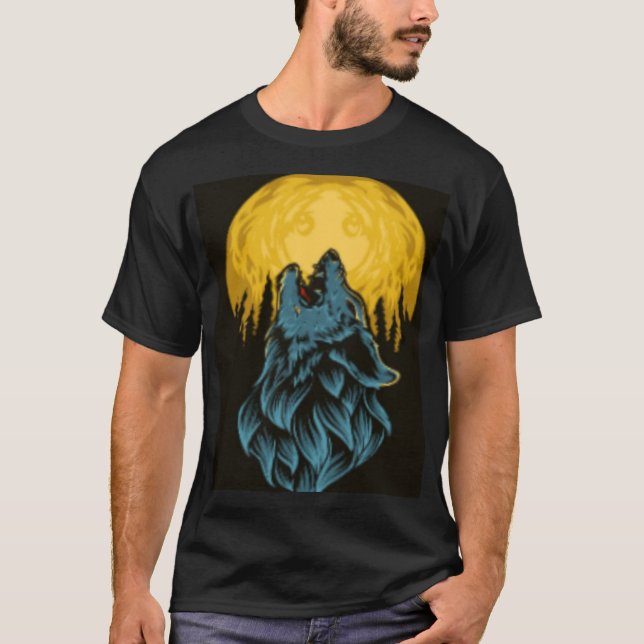 Wolfmond T-Shirt (Vorderseite)