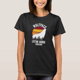 Wolfpack Lebenslanges Mitglied Patenkind Wolf Fami T-Shirt
