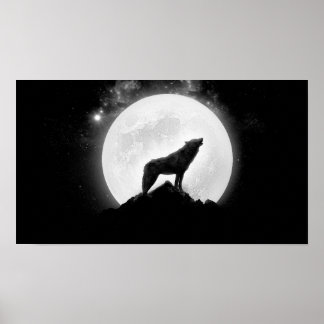 Wolfposter Poster