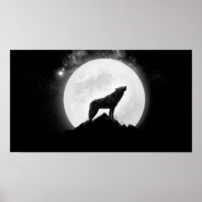 Wolfposter Poster (Vorne)