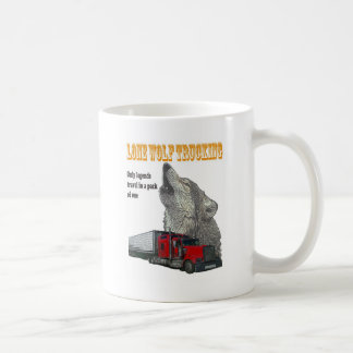 Wolfs-LKW-Transport Kaffeetasse