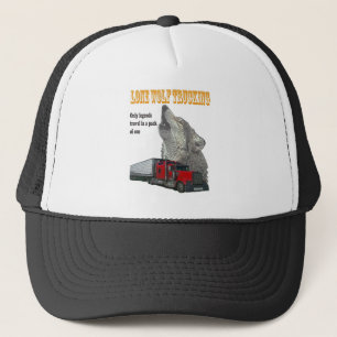 Wolfs-LKW-Transport Truckerkappe