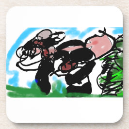 Wolfsart Getränkeuntersetzer