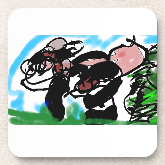 Wolfsart Getränkeuntersetzer (Vorderseite)