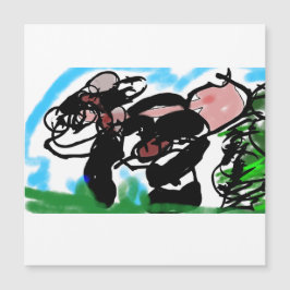 Wolfsart Magnetkarte