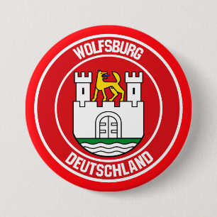 Wolfsburger RundEmblem Button