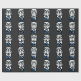 Wolfseele Geschenkpapier
