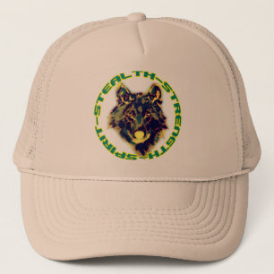 Wolfseemblem Truckerkappe