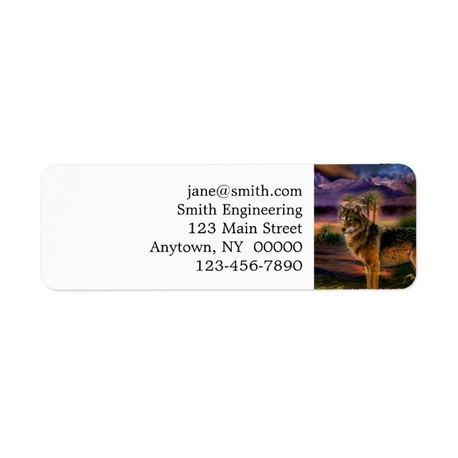 Wolfsjagd in den Bergen (Vorne)