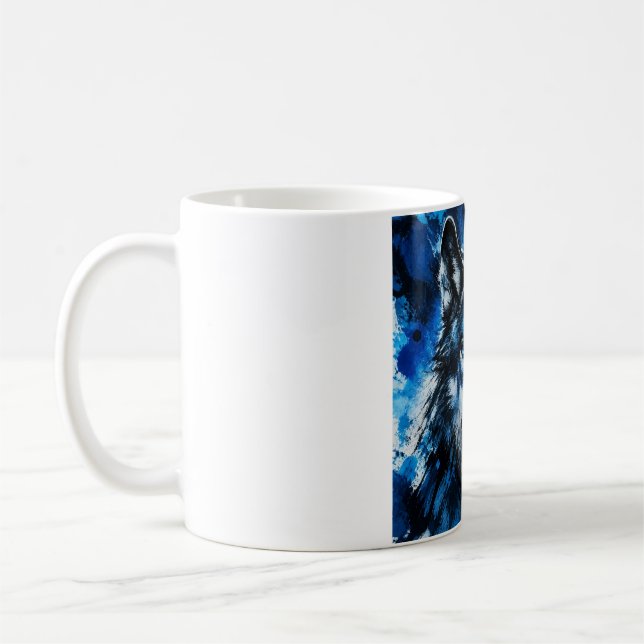 Wolfskopf Kaffeetasse (Links)