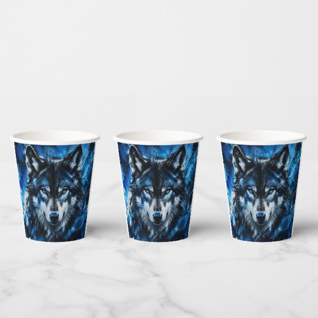 Wolfskopf Pappbecher (Multi)