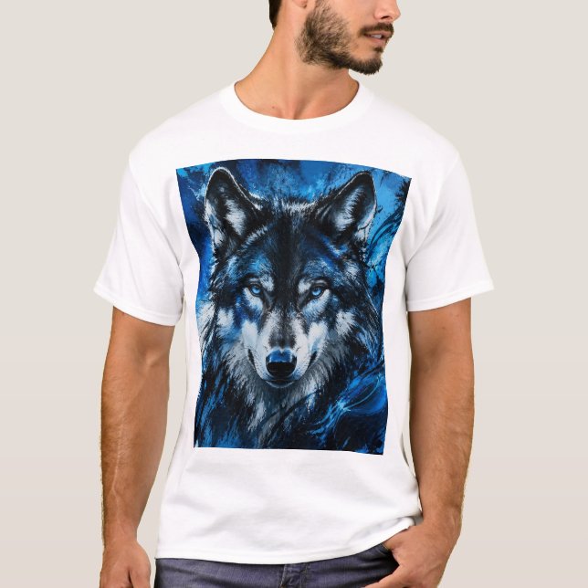 Wolfskopf T-Shirt (Vorderseite)