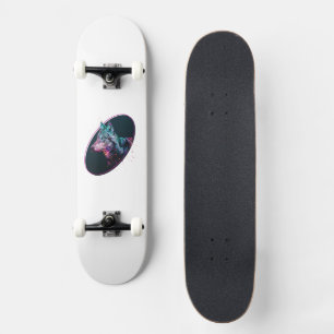 Wolfskopfgalaxie Skateboard