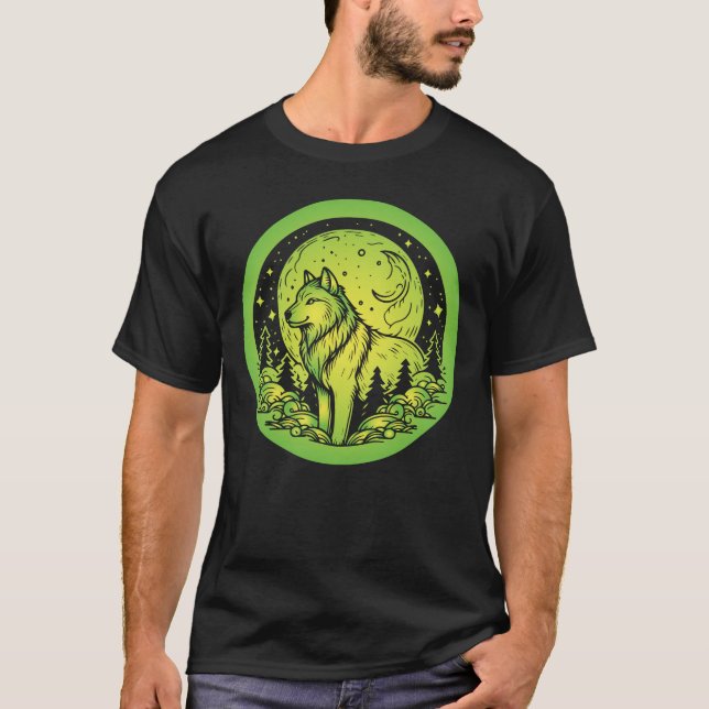 Wolfskreis T-Shirt (Vorderseite)