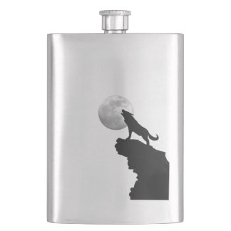 Wolfsmilch Premium Flasche Flachmann