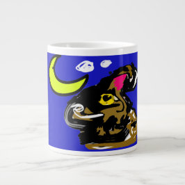 Wolfsmond Freude Jumbo-Tasse