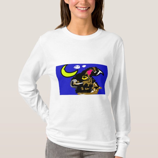 Wolfsmond Freude T-Shirt (Vorderseite)