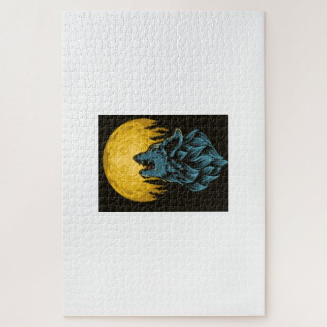 Wolfsmond Puzzle (Vertikal)