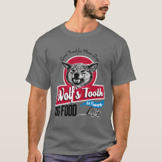 Wolfsooth Hundefutter Familie lustig T-Shirt