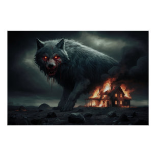 Wolfsposter 04 poster
