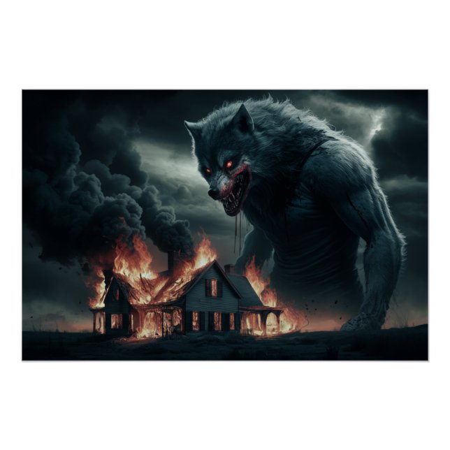 Wolfsposter 08 poster (Vorderseite)