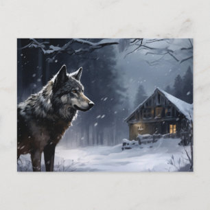 Wolfspostkarte Reihe 1-2 Postkarte