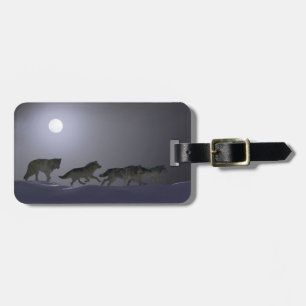Wolfsrudel  gepäckanhänger