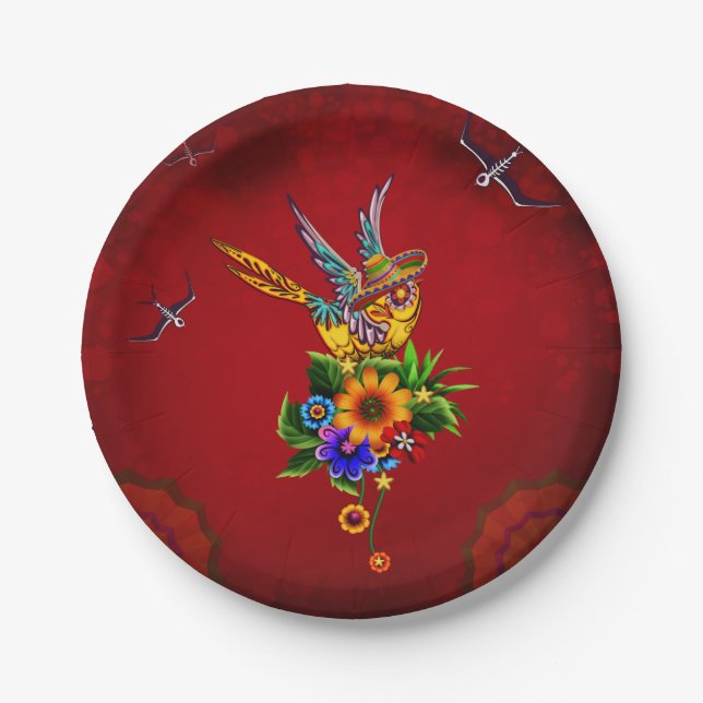 Wolfsrudel Pappteller (Vorderseite)