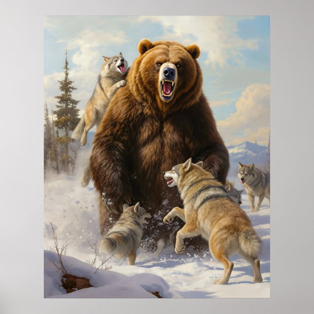 Wolfsrudel Poster (Vorne)