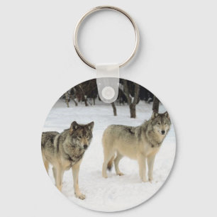 Wolfsrudel Schlüsselanhänger