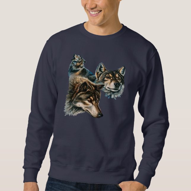 Wolfsrudel Sweatshirt (Vorderseite)