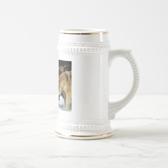 Wolfsrudelbier stien bierglas (Rechts)