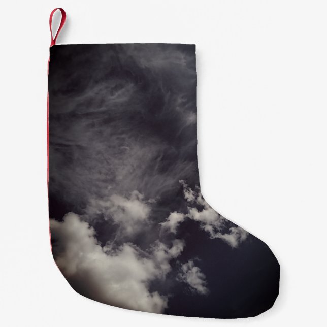Wolke aus weichem Metall Kleiner Weihnachtsstrumpf (Vorderseite)