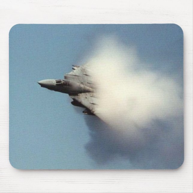 Wolke Mousepad des Dampf-F-14 (Vorne)