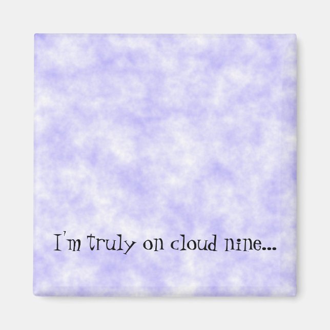 Wolke Sieben Zitat Magnet (Vorne)